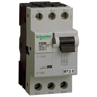 SCHNEIDER 21102 Acti9 P25M motor protection switch, 3P, 0.40A