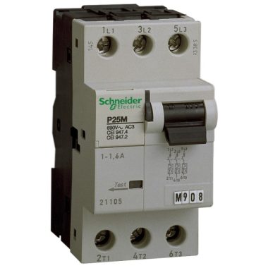 SCHNEIDER 21103 Acti9 P25M motor protection switch, 3P, 0.63A