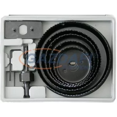 SG PRO Körkivágó készlet 8 részes, műanyag dobozban