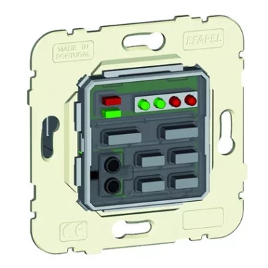 Efapel 21377 Egycsatornás sztereó vezérlőegység, FM rádióval