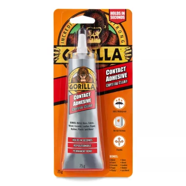 Gorilla Contact Adhesive Clear Kristálytiszta Általános Kontakt Ragasztó 75g (2144000)