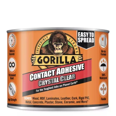 Gorilla Contact Adhesive Clear Kristálytiszta Általános Kontakt Ragasztó 250ml (2144101)