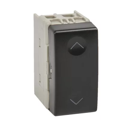 ELMARK "Life style" süllyesztett redőnynyomó, sötétszürke