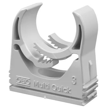 OBO 2153130 M-Quick 25-28LGR Multi-Quick Bilincs 25-28,5mm világosszürke poliamid