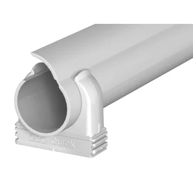 OBO 2154528 2954 M20 LGR Quick-Pipe Szett Quick-csatorna + Quick-bilincs M20 világosszürke