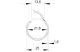 OBO 2154536 2954 M25 LGR Quick-Pipe Szett Quick-csatorna + Quick-bilincs M25 világosszürke polivinil-klorid IP44