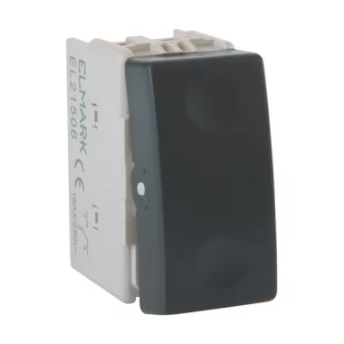 ELMARK "Life style" süllyesztett keresztkapcsoló, sötétszürke