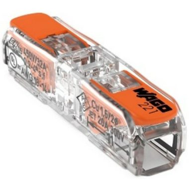 WAGO 221-2411 univerzális vezeték összekötő 0,2-4mm2 (1 vezetékes)