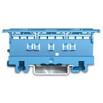   Wago 221-500/000-006 Rögzítő-távtartó; 221 sorozat - 4 mm²; kalapsínre/csavaros szereléshez; kék