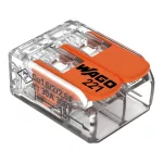 WAGO 221-612 Compact univerzális vezeték összekötő 2 x 0,5 - 6mm2 (2 vezetékes)