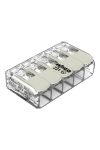 Wago 221-685 Vezeték összekötő rögzítő-leválasztókkal; minden vezetéktípushoz; robbanásbiztos alkalmazásokhoz; max. 6 mm²; 5 vezeték