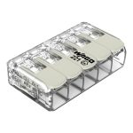   Wago 221-685 Vezeték összekötő rögzítő-leválasztókkal; minden vezetéktípushoz; robbanásbiztos alkalmazásokhoz; max. 6 mm²; 5 vezeték