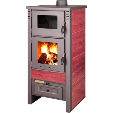 SOBA PE LEMNE SG PRO 2211508 TAURUS Kályha, bordo, 12 kW, 60-80 m2