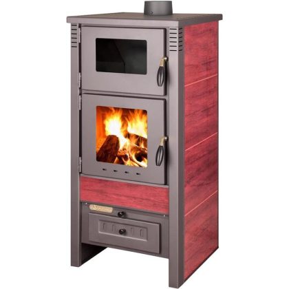   SOBA PE LEMNE SG PRO 2211508 TAURUS Kályha, bordo, 12 kW, 60-80 m2