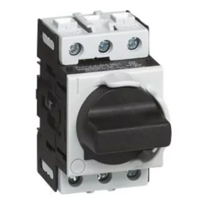   LEGRAND 222195 Rotációs terheléskapcsoló 25A 3P kalapsínre