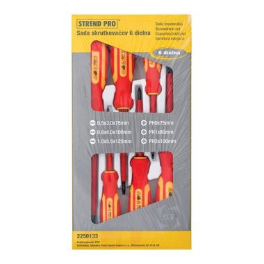 SG PRO 2250133 1000V-ig szigetelt csavarhúzó készlet, 6 részes/VDE