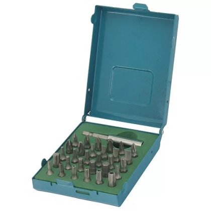 Bitfej készlet, Cr-V, 31 részes