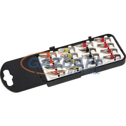 Bitfej készlet 16 részes, 25 mm, S2