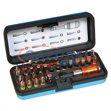 Bitfej készlet 37 részes, 25mm, S2