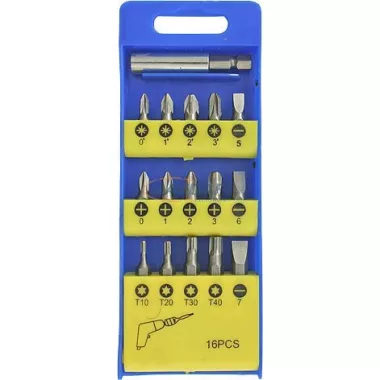 Bitfej készlet, 16 részes