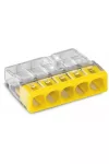 WAGO 2273-205 Compact vezeték összekötő kötődobozhoz 5 x 0,5 - 2,5mm2 (5 vezetékes)