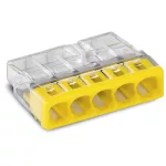 WAGO 2273-205 Compact vezeték összekötő kötődobozhoz 5 x 0,5 - 2,5mm2 (5 vezetékes)