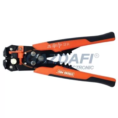SG PRO 229981 Kábelcsupaszító fogó, 205mm, 10-24AWG (0,2-6mm2)