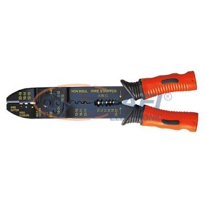 SG PRO 229984 Krimpelő fogó, 225 mm, 10-22AWG (0,2-6mm2)