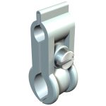   OBO 2305151 4024 9-16 Tartóbilincs Acélsordronyhoz 9-16mm világosszürke polisztirol