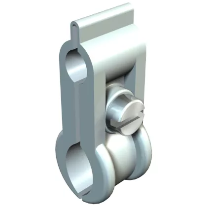 OBO 2305232 4024 16-23 Tartóbilincs Acélsordronyhoz 16-23mm világosszürke polisztirol