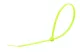 TRACON 230NZ Normál kábelkötegelő, neon zöld 290×3.6mm, D=2-80mm, PA6.6