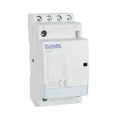 ELMARK Moduláris mágneskapcsoló, K40, 25A, 230V, 4Z