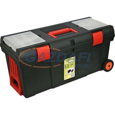 SG PRO 239232 Szerszámosláda kerekekkel, műanyag, 660x300x320mm