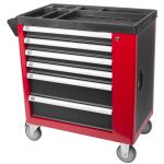   SG PRO 239783 B224 műhelykocsi szerszámokkal, 245 részből álló szekrény, 6 fiók