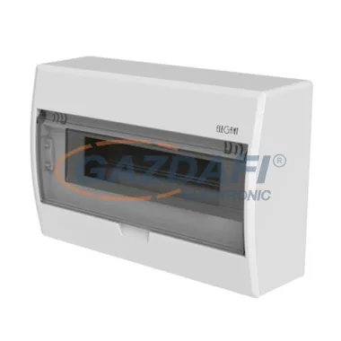 ELEKTRO-PLAST 2423-01 ELEGANT Falon kívüli elosztó doboz 12 modulos, sima oldalfalú ELEKTRO-PLAST 2423-01 ELEGANT Falon kívüli elosztó doboz 12 modulos, sima oldalfalú