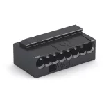Wago 243-208 PUSH WIRE® vezeték összekötő; tömör vezetékeknek; max. 0,8 mm Ø; 8 vezeték; s
