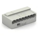 Wago 243-308 MICRO PUSH WIRE® csatlakozó kötődobozokhoz; tömör vezetékeknek; max. 0,8 mm Ø