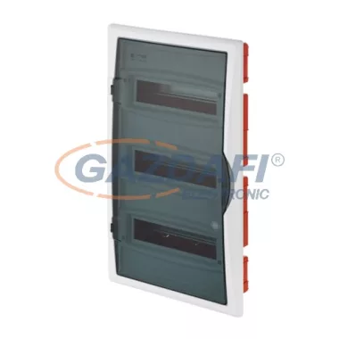 ELEKTRO-PLAST 2516-01 2516-01 Süllyesztett elosztódoboz 3x12modulos átlátszó zöld ajtóval 350x560x102mm ELEKTRO-PLAST 2516-01 2516-01 Süllyesztett elosztódoboz 3x12modulos átlátszó zöld ajtóval 350x560x102mm