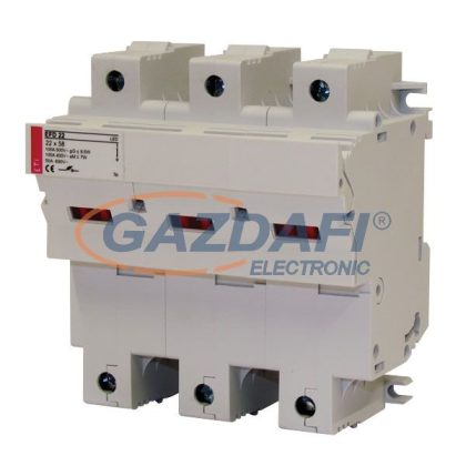   ETI Szakaszoló kapcsoló, din sínre vagy csavarozható rögzítéssel, EFD22, 3P, 100A, 690V