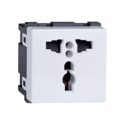 ELMARK "Lecce" süllyesztett univerzális dugalj, fehér