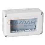   ELMARK "Life style" falon kívüli doboz kapcsolókhoz, két modulhoz, fehér