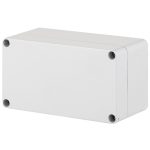   ELEKTRO-PLAST 2703-00 junction box with smooth side wall, 110x75x59mm, gray, IP65