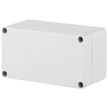 ELEKTRO-PLAST 2703-00 junction box with smooth side wall, 110x75x59mm, gray, IP65