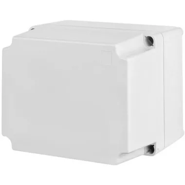 ELEKTRO-PLAST 2704-00 magasított kötődoboz csavaros fedéllel , 110x75x90mm, szürke, IP65
