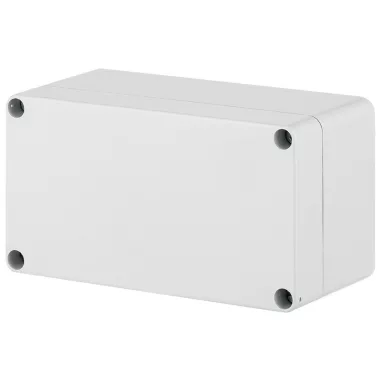 ELEKTRO-PLAST 2705-00 junction box with smooth side wall, 135x74x72mm, gray, IP65