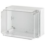   ELEKTRO-PLAST 2705-01 junction box with transparent cover, 135x74x72mm, gray, IP65