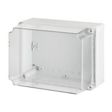 ELEKTRO-PLAST 2705-01 junction box with transparent cover, 135x74x72mm, gray, IP65