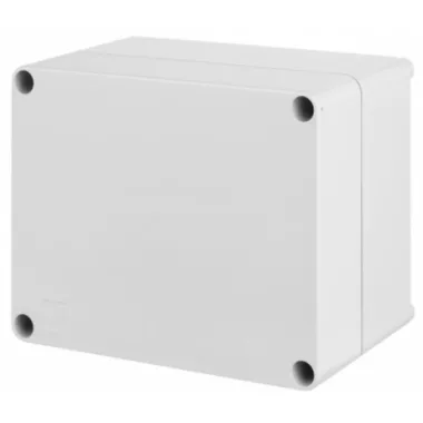 Cutie de joncțiune ELEKTRO-PLAST 2711-00 cu perete lateral neted, 170x135x85mm, gri, IP65