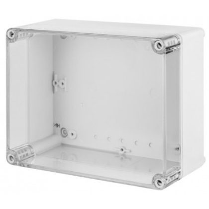   ELEKTRO-PLAST 2712-01 junction box with transparent cover, 170x135x107mm, gray, IP65