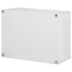   ELEKTRO-PLAST 2716-00 junction box with smooth side wall, 220x170x86mm, gray, IP65
